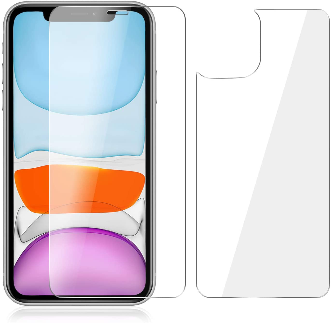 Front & Rear Back Cover Tempered Glass Screen Protector for iPhone 11 Pro Front & Rear Back Cover Tempered Glass Screen Protector for iPhone 11 Pro